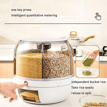 Rotating Food Storage Dispenser - Mova